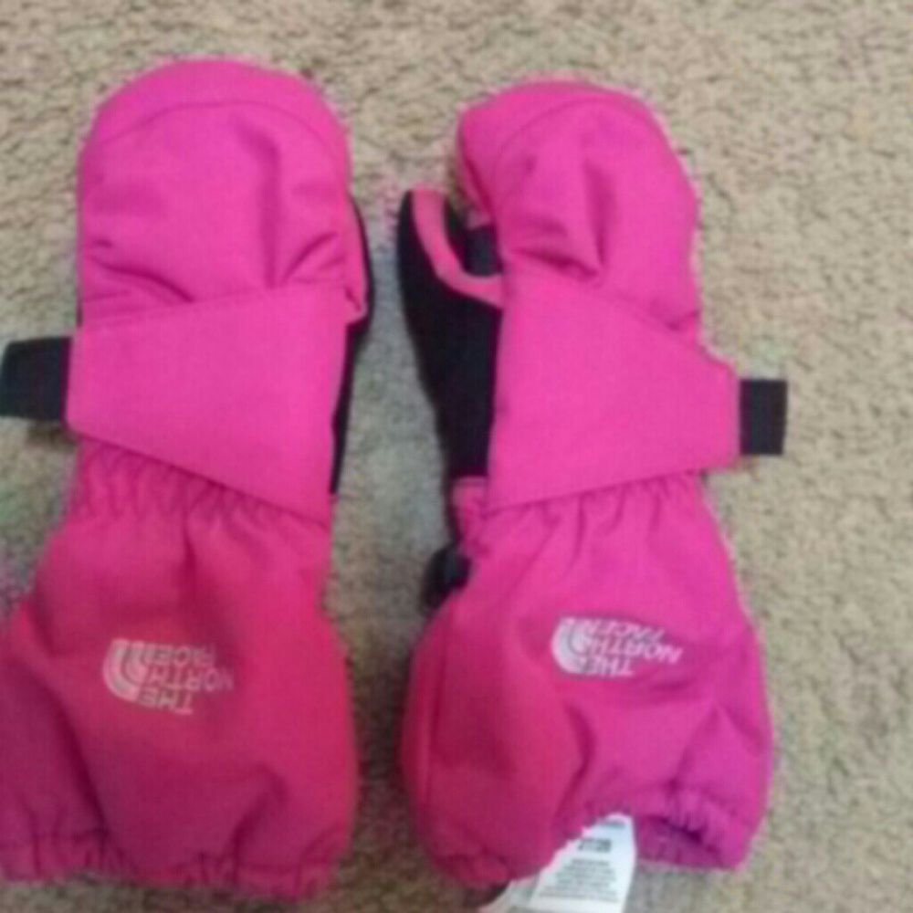 The North Face mittens